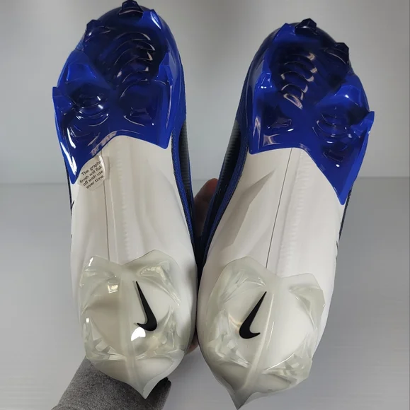 Nike Vapor Edge Elite 360 2 Football Cleats Mens Size 11 Blue White DA5457-400
